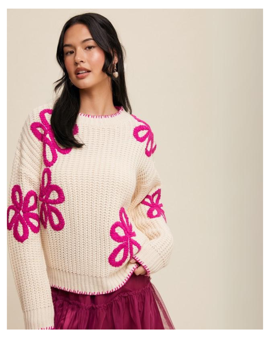 Blossom Knit Sweater