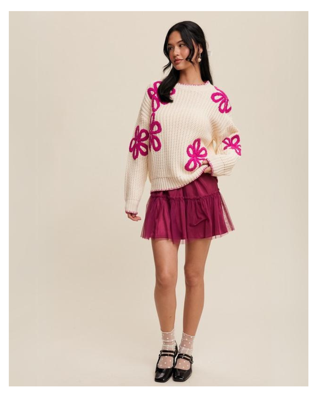 Blossom Knit Sweater
