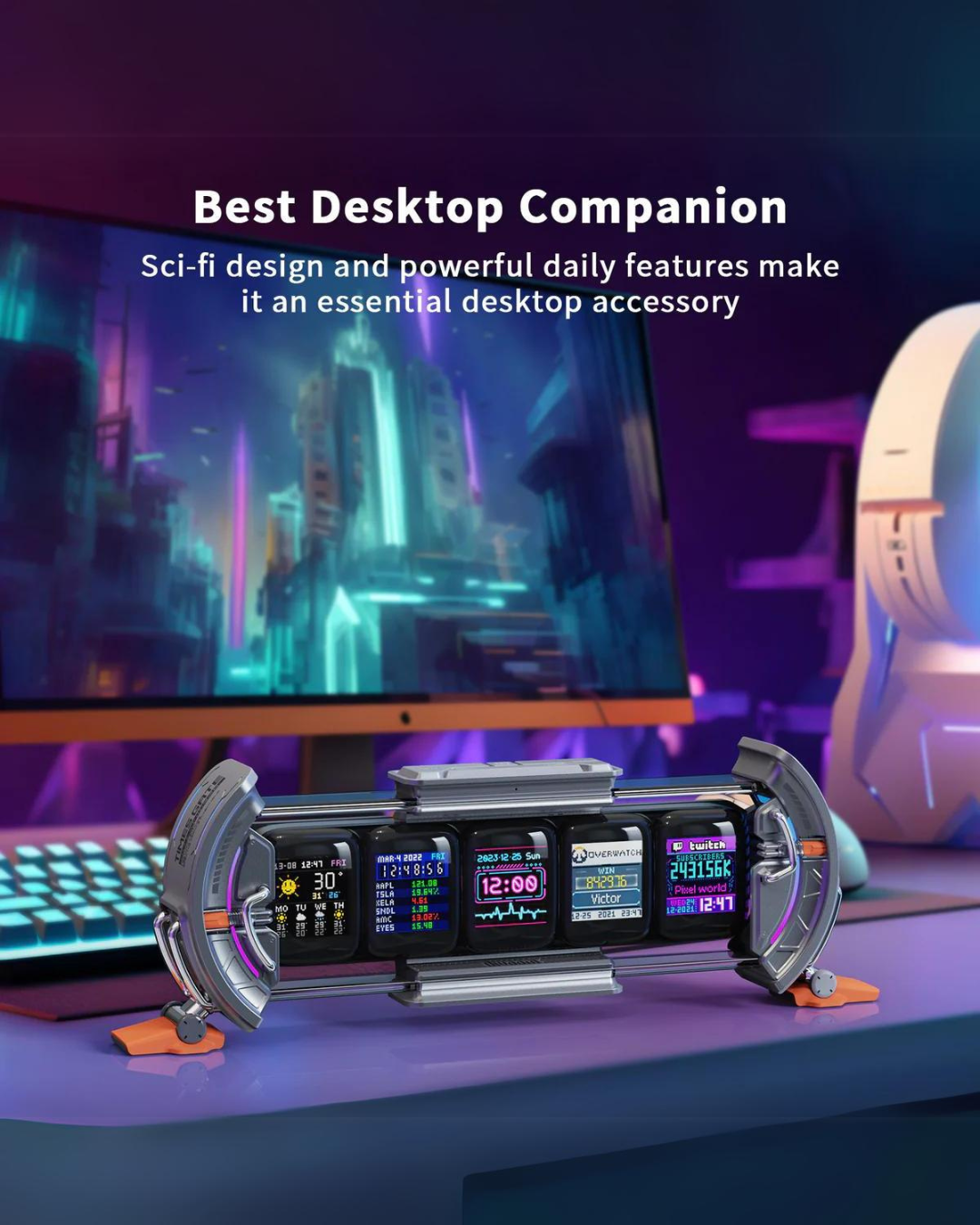 Time Desk Cyberpunk