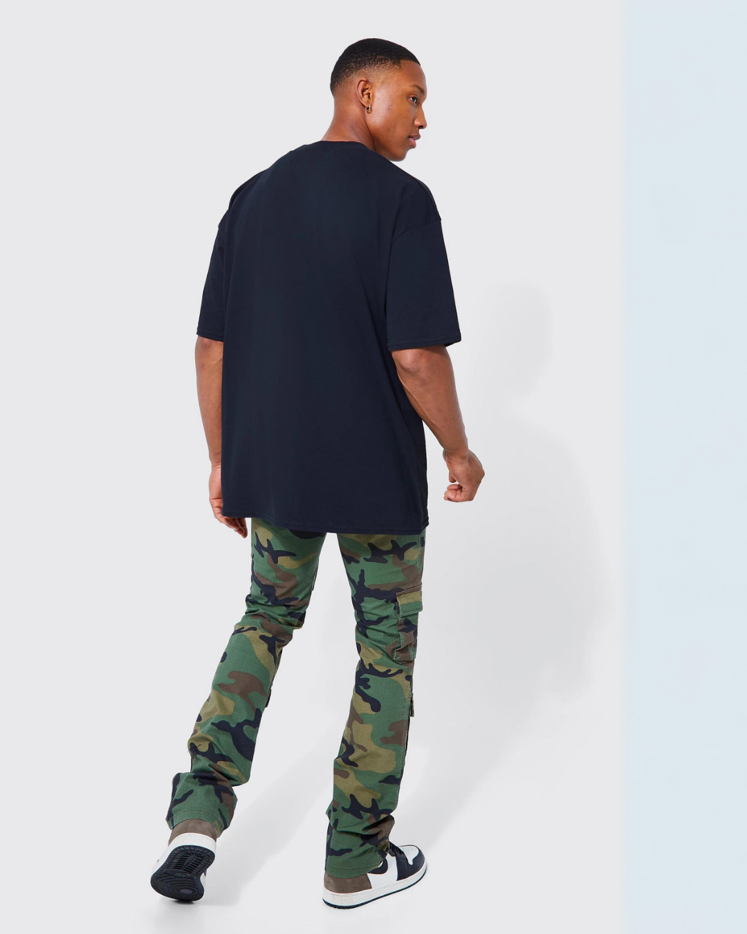 Skinny Camu Cargo Pants