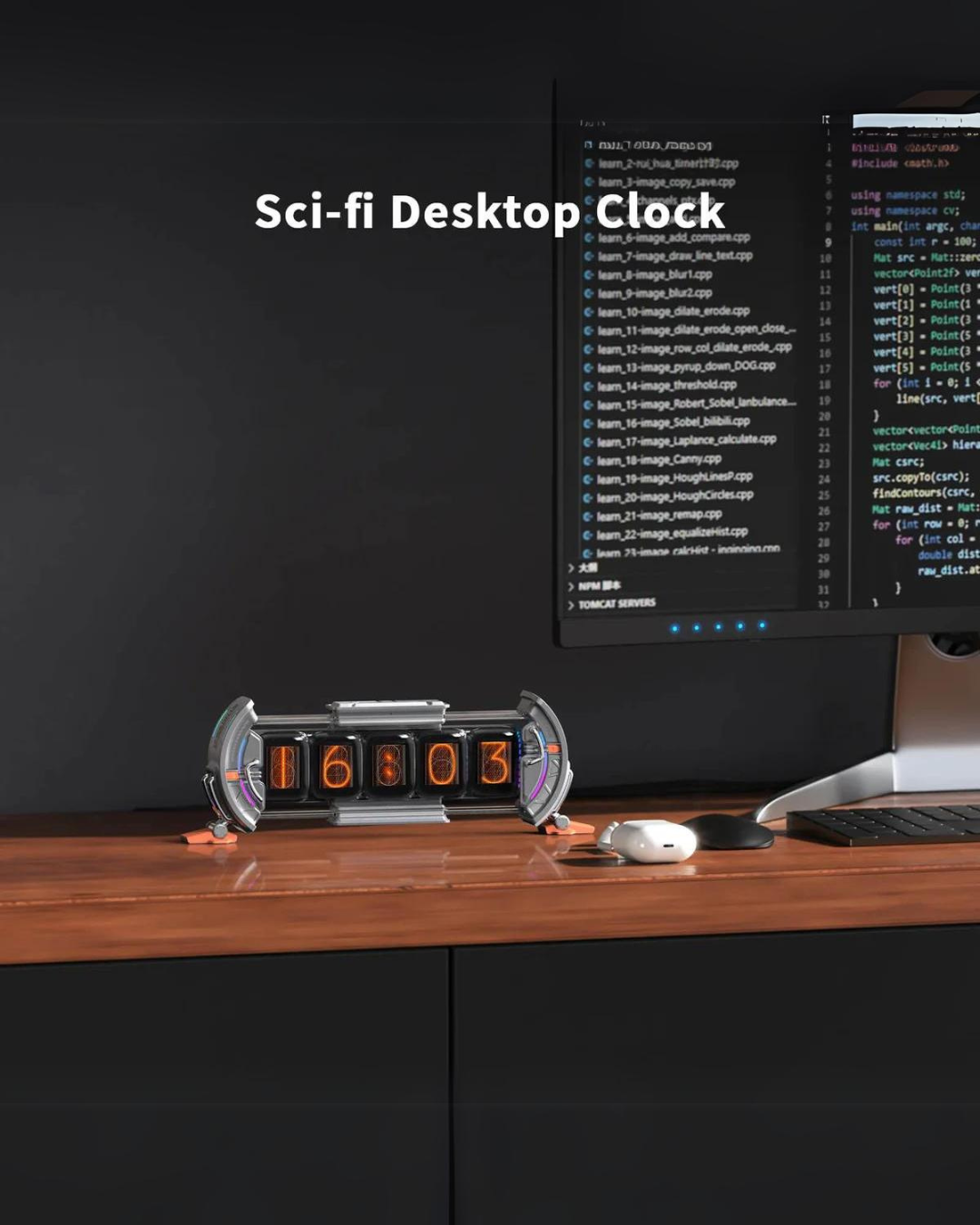 Time Desk Cyberpunk