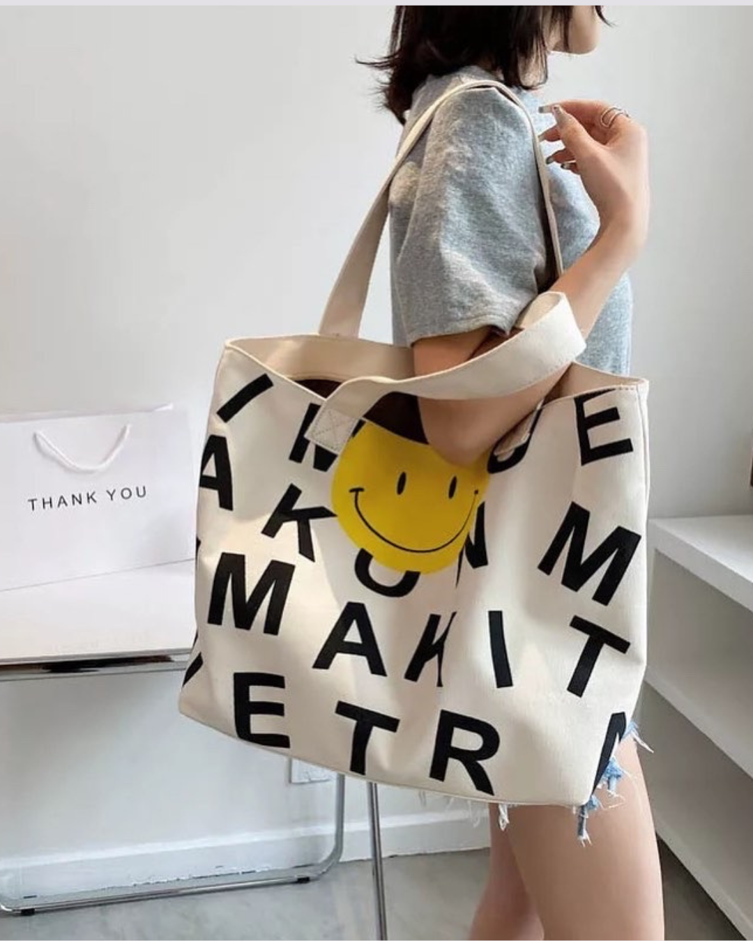 Smiley Sunset Bag