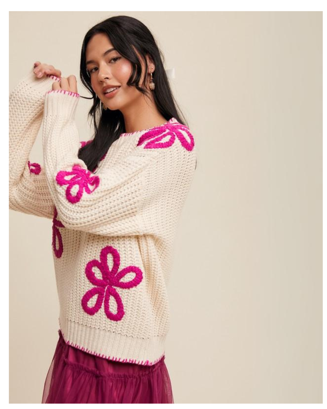 Blossom Knit Sweater