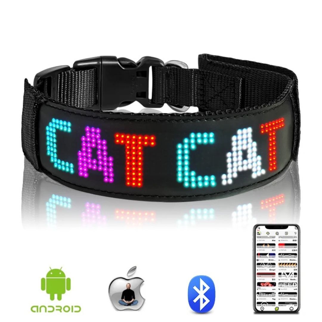 Led Display Dog Collar