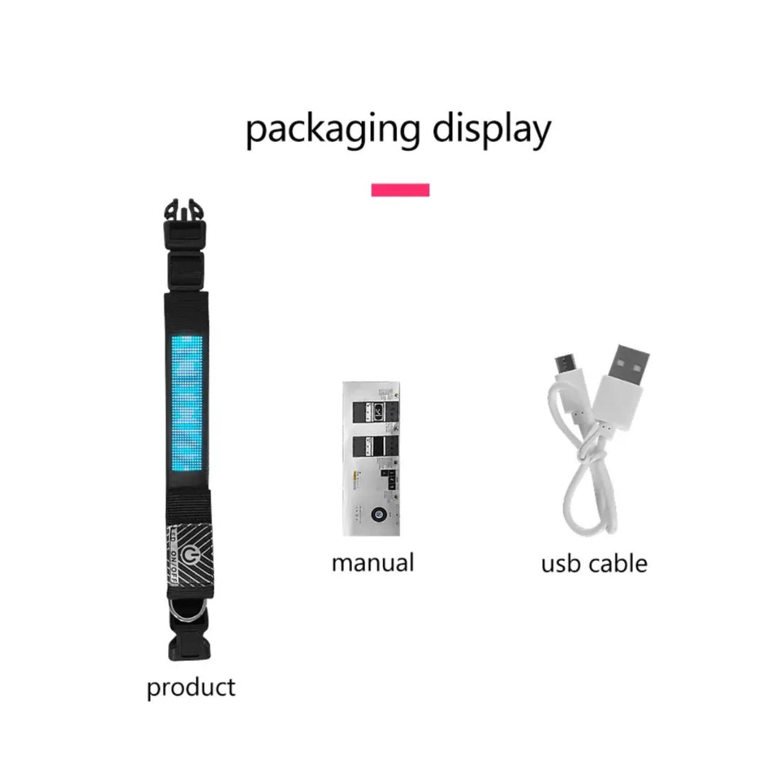 Led Display Dog Collar