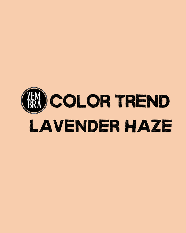 Lavander Haze Color Trend