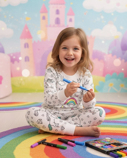 Pijamas ColorKids: ¡Donde los sueños y la creatividad se encuentran!