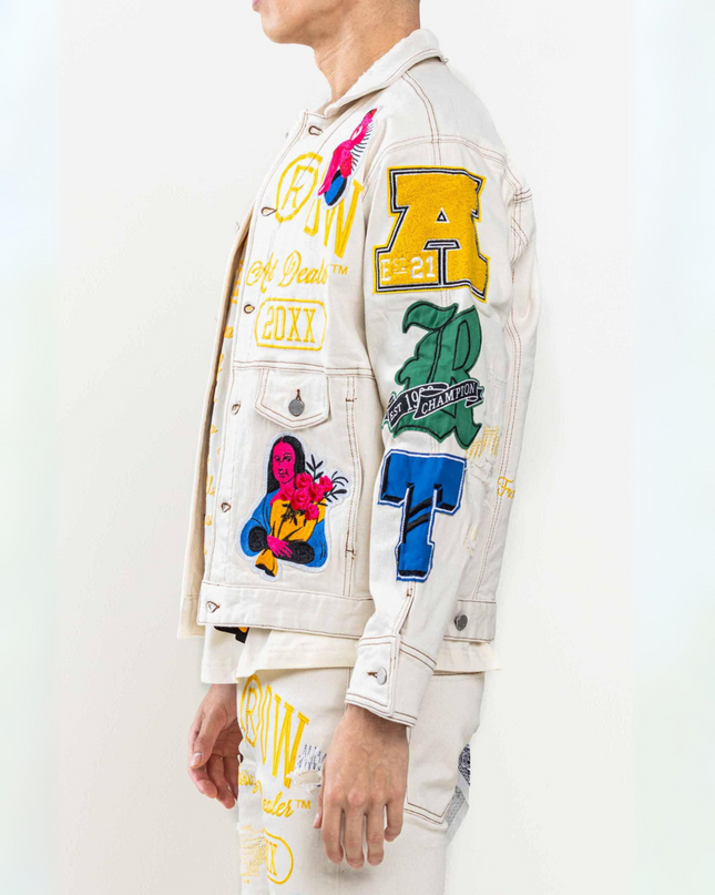 Art Nostalgic Fit Trucker Jacket