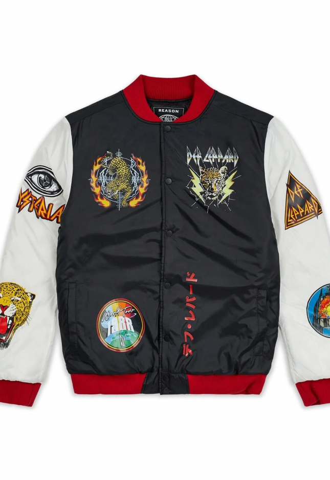 Leopard Varsity Jacket