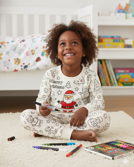 Pijamas ColorKids: ¡Donde los sueños y la creatividad se encuentran!