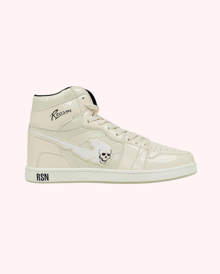 Flaming Skull Sneakers by Reason
