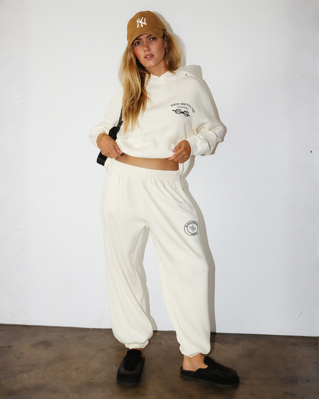 Rodeo Club Sweatpants – Cream Relaxed Fit Joggers