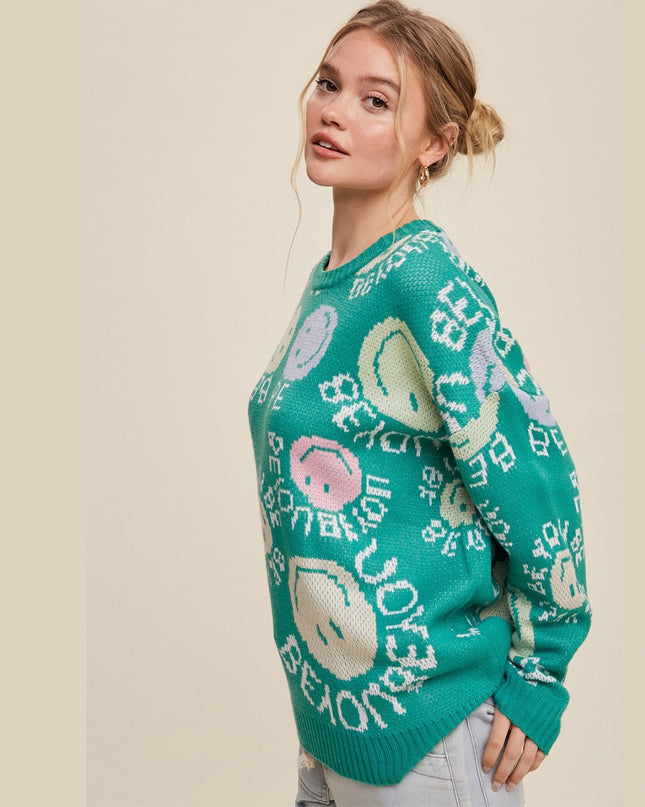 Be you Smiley Sweater