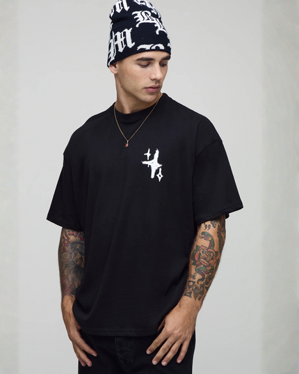 StarDrip Oversized Tee – Black