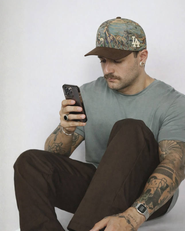 OFF LIMITS LA Rodeo Green Ranch Tapestry Cap