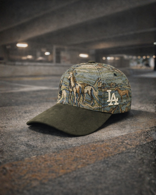 OFF LIMITS LA Rodeo Green Ranch Tapestry Cap