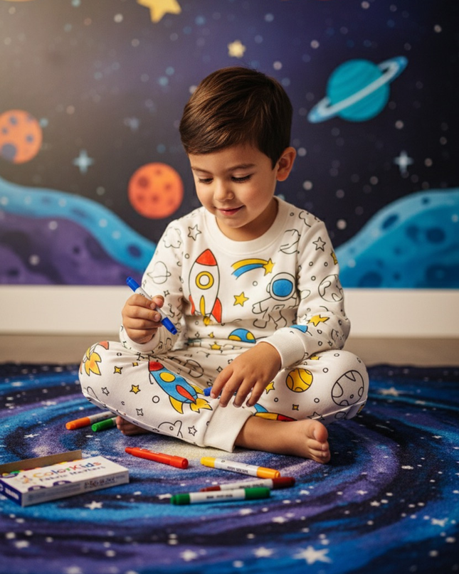 Pijamas ColorKids: ¡Donde los sueños y la creatividad se encuentran!