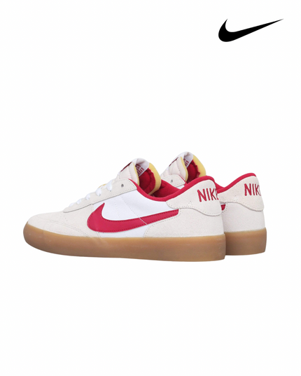 Nike Heritage Vulc SB Skate Shoes | Summit White / Cardinal Red