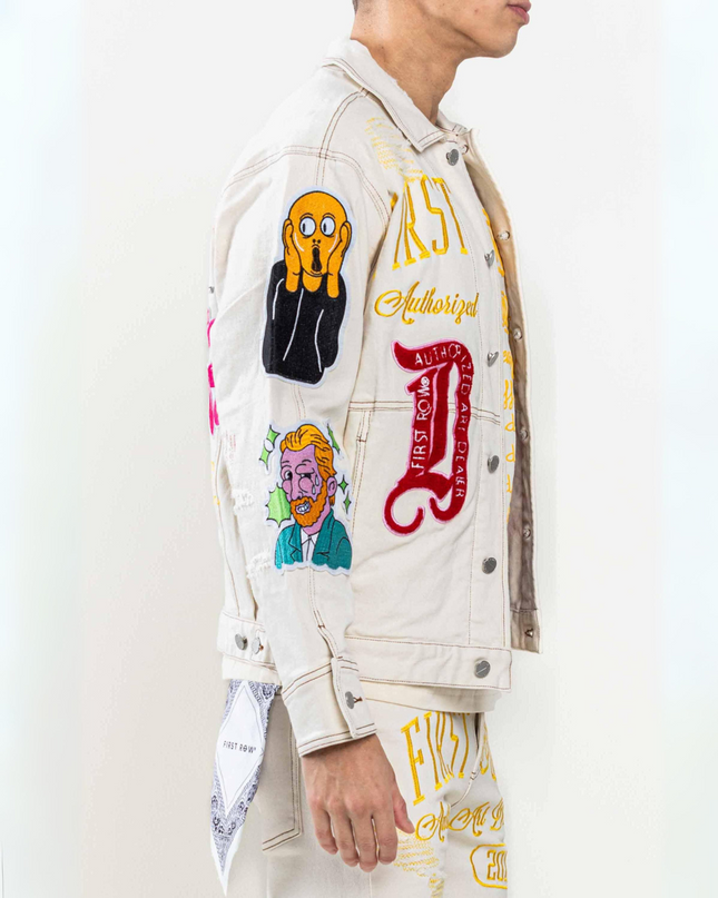 Art Nostalgic Fit Trucker Jacket
