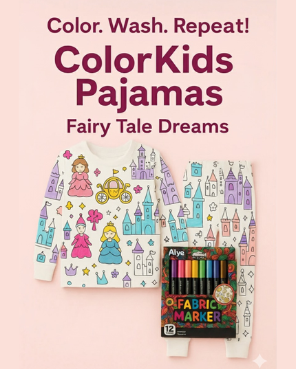 Pijamas ColorKids: ¡Donde los sueños y la creatividad se encuentran!