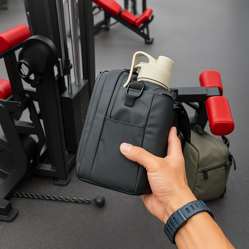GYMVAULT – The Magnetic Bottle Bag