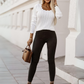 Asthetic High Waist Skinny Leggings