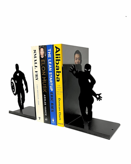 Sujetalibros y estanterías flotantes Hero: deja que tus libros te salven el día