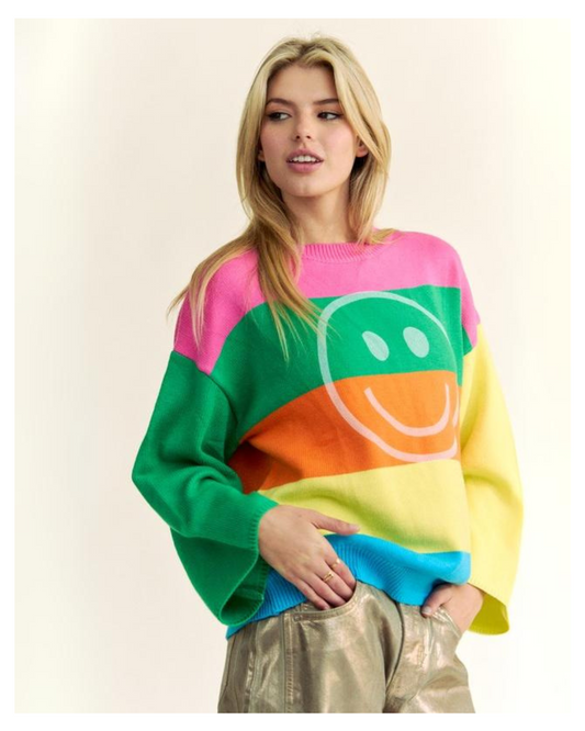 Rainbow Smile Sweater