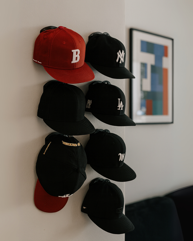 Ganchos para gorras 2 en 1: la forma más genial de lucir tu colección de gorras