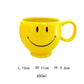 Happy Face Mug – Cheerful Yellow Coffee Mug