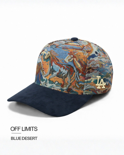 OFF LIMITS LA Rodeo Blue Desert Tapestry Cap