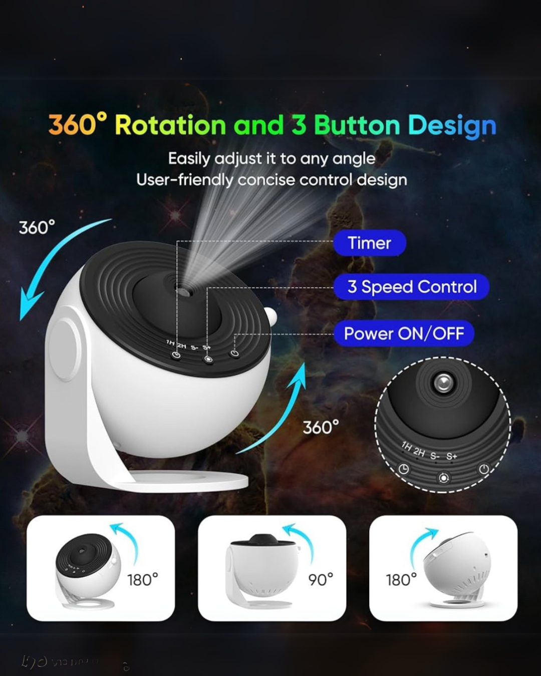 Galaxy Projector – Bring the Universe to Your Home