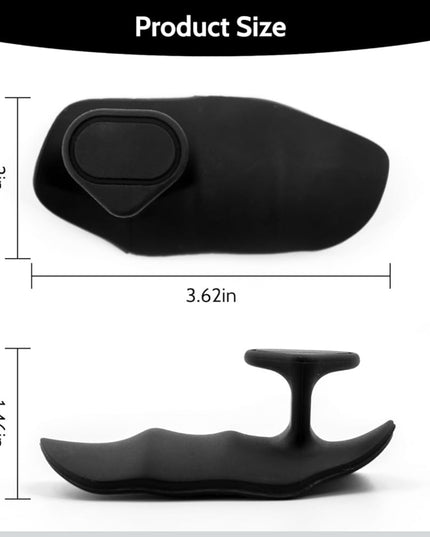 Almohadillas de agarre ergonómicas: soporte antideslizante para levantamiento de pesas