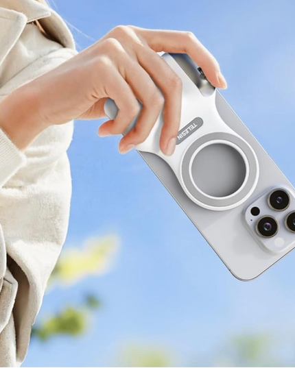 Empuñadura magnética Bluetooth para cámara: agarre universal para fotos de smartphones