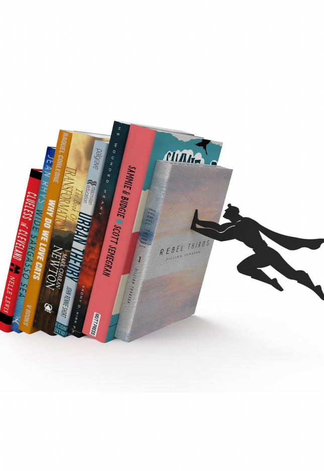 Hero Bookends & Floating Bookshelves – Let Your Books Save the Day