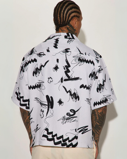 Zig Zag Short Sleeve Shirt