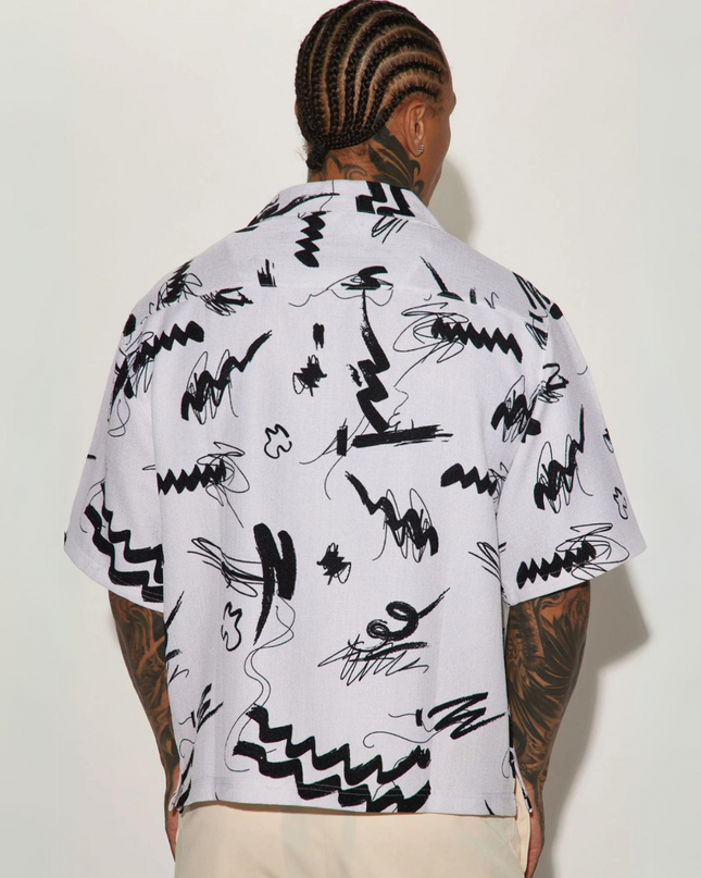 Zig Zag Short Sleeve Shirt