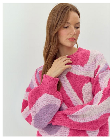 Abstract Pattern Sweater.
