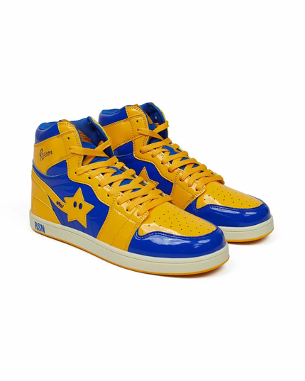 Sky Blaze High-Top Sneakers – Limited Edition