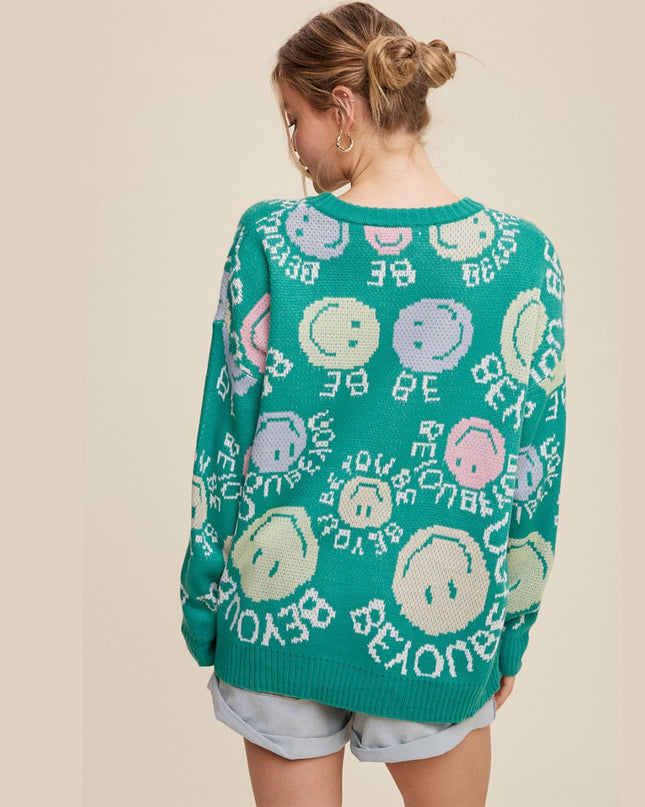 Be you Smiley Sweater