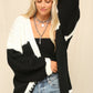 Open Front Chunky Knit Cardigan