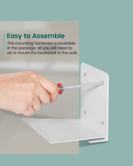 Estantes flotantes de pared: juego de 4 para una organización elegante y minimalista