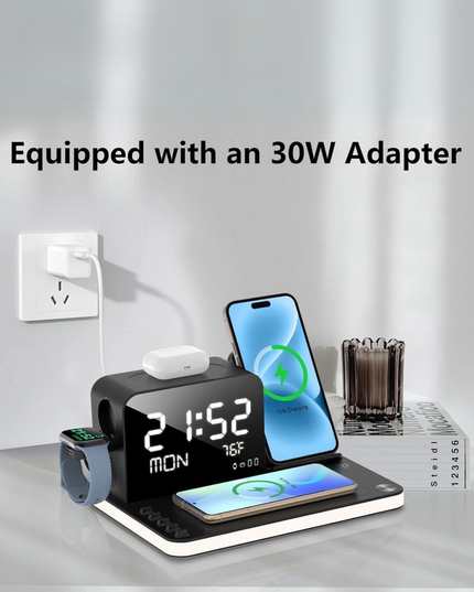 7-in-1 Wireless Charging Station –