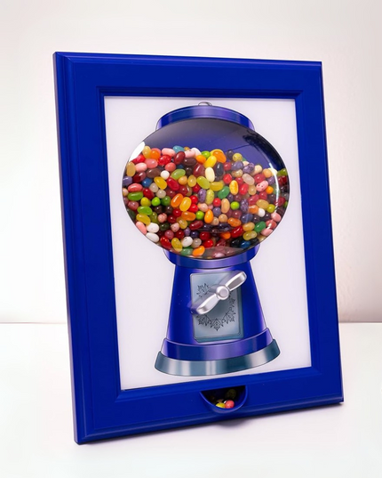 Marco Eye Candy: dispensador de dulces de pared para gominolas, chicles y golosinas