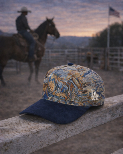 OFF LIMITS LA Rodeo Blue Desert Tapestry Cap