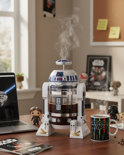 Star Wars R2-D2 French Press Coffee Maker - Collector's Edition (32 oz)