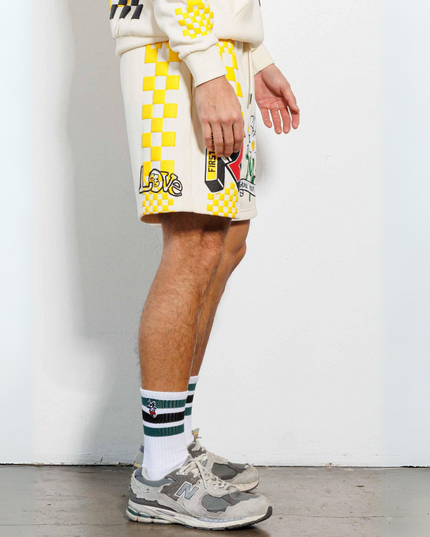 Casual Graphic Short