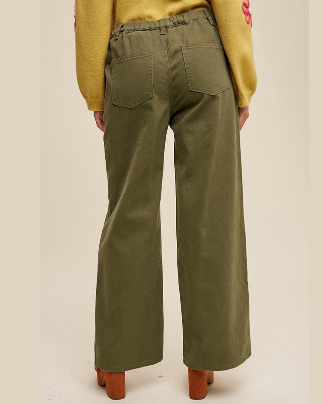 Samantha high Waisted Wide Leg Pants