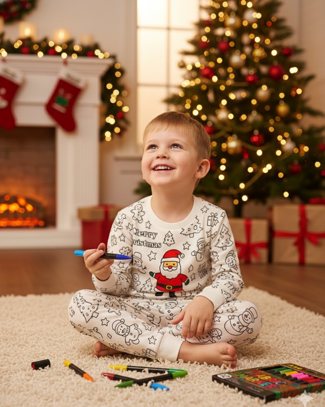 Pijamas ColorKids: ¡Donde los sueños y la creatividad se encuentran!