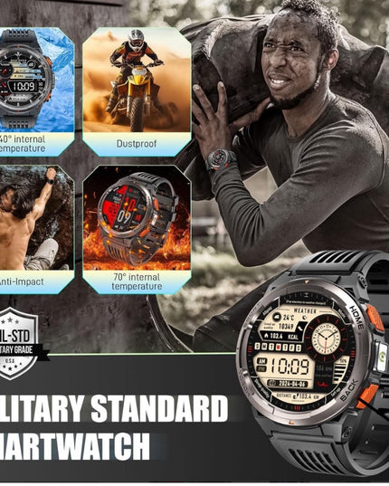 KE5 Military Smartwatch – The Ultimate Rugged Companion